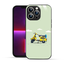 Bornstud Yellow scooter Vector Printed Case for iPhone 13 pro - Bornstud