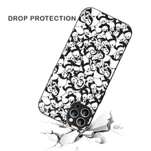 Bornstud Panda Crowd Printed Case for iPhone 12 Pro