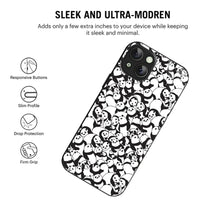 Bornstud Panda Crowd Printed Case for iPhone 15
