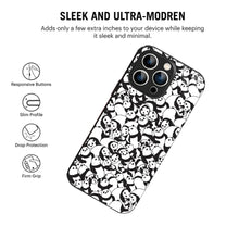 Bornstud Panda Crowd Printed Case for iPhone 15 Pro