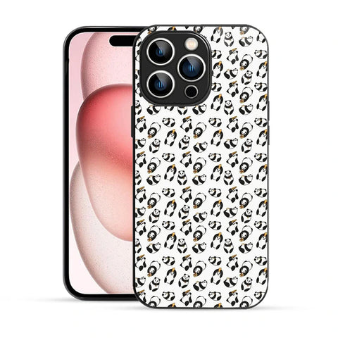Bornstud Panda Printed Case for iPhone 15 Pro