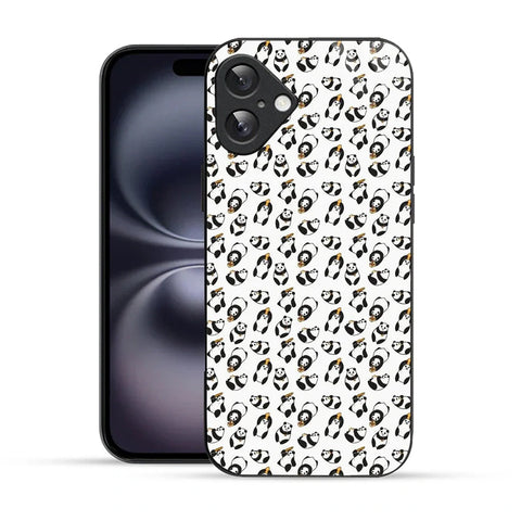Bornstud Panda Printed Case for iPhone 16 Plus