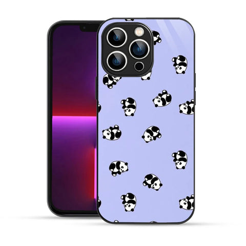 Bornstud Lazy Panda Printed Case for iPhone 13 Pro