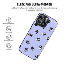 Bornstud Lazy Panda Printed Case for iPhone 14 Pro