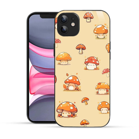 Bornstud Cute Mushroom Printed Case for iPhone 12
