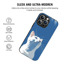 Bornstud Sky Cat Printed Case for iPhone 15 Pro