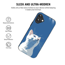 Bornstud Sky Cat Printed Case for iPhone 16