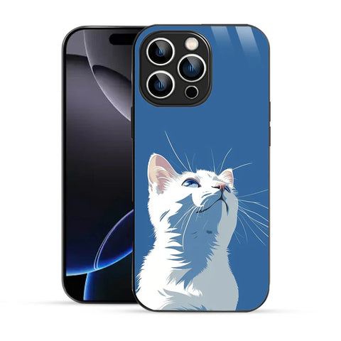 Bornstud Sky Cat Printed Case for iPhone 16 Pro Max
