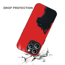 Bornstud Red Black Cat Printed Case for iPhone 16 Pro