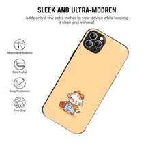Bornstud Fruit Cow Printed Case for iPhone 12 Pro