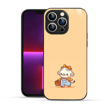 Bornstud Fruit Cow Printed Case for iPhone 13 Pro Max