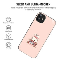 Bornstud Strawberry Bunny Printed Case for iPhone 12