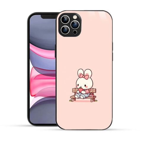 Bornstud Strawberry Bunny Printed Case for iPhone 12 Pro