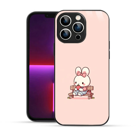 Bornstud Strawberry Bunny Printed Case for iPhone 13 Pro