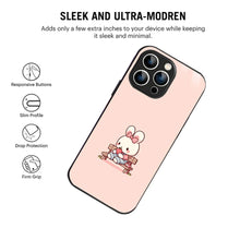 Bornstud Strawberry Bunny Printed Case for iPhone 13 Pro Max