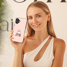 Bornstud Strawberry Bunny Printed Case for iPhone 16
