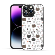 Bornstud Blushy Love Cat Printed Case for iPhone 14 Pro