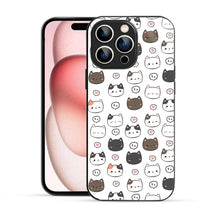 Bornstud Blushy Love Cat Printed Case for iPhone 15 Pro