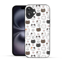 Bornstud Blushy Love Cat Printed Case for iPhone 16