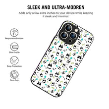 Bornstud Panda Party Printed Case for iPhone 13 Pro