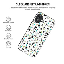 Bornstud Panda Party Printed Case for iPhone 16