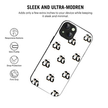 Bornstud Penguin Love Printed Case for iPhone 14