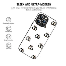 Bornstud Penguin Love Printed Case for iPhone 14 Pro