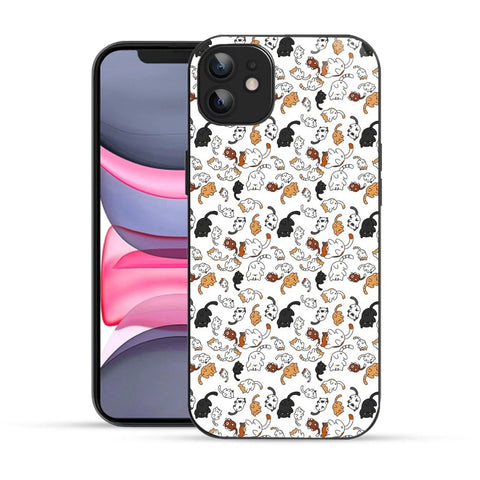 Bornstud Playful Cats Printed Case for iPhone 12