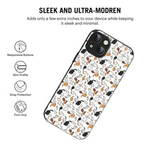 Bornstud Playful Cats Printed Case for iPhone 14
