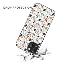 Bornstud Playful Cats Printed Case for iPhone 15 Plus