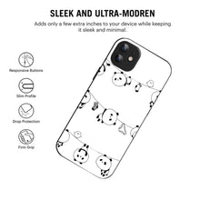 Bornstud Hanging Panda Printed Case for iPhone 12