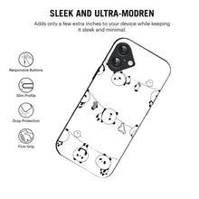 Bornstud Hanging Panda Printed Case for iPhone 16