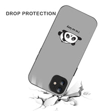 Bornstud Lazy Panda Printed Case for iPhone 12
