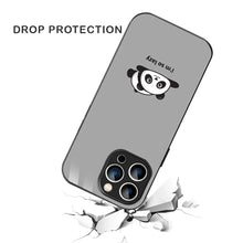 Bornstud Lazy Panda Printed Case for iPhone 14 Pro