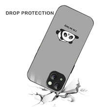 Bornstud Lazy Panda Printed Case for iPhone 15 Plus