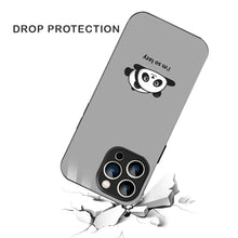 Bornstud Lazy Panda Printed Case for iPhone 16 Pro