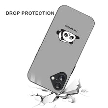 Bornstud Lazy Panda Printed Case for iPhone 16