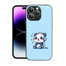 Bornstud Music Lover Panda Printed Case for iPhone 14 Pro