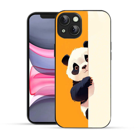 Bornstud Peek Panda Printed Case for iPhone 14