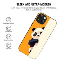 Bornstud Peek Panda Printed Case for iPhone 14 Plus