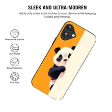 Bornstud Peek Panda Printed Case for iPhone 16