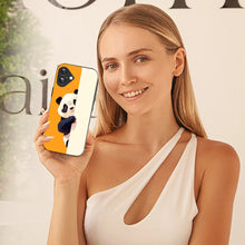 Bornstud Peek Panda Printed Case for iPhone 16 Plus