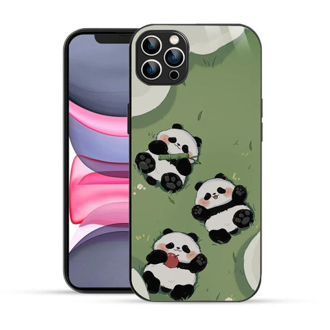 Bornstud Playful Panda Printed Case for iPhone 12 Pro