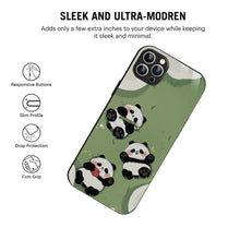 Bornstud Playful Panda Printed Case for iPhone 12 Pro