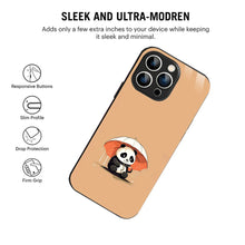 Bornstud Cozy Panda Printed Case for iPhone 15 Pro