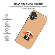 Bornstud Cozy Panda Printed Case for iPhone 16 Plus