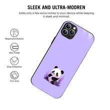 Bornstud Cute Panda Printed Case for iPhone 12 Pro