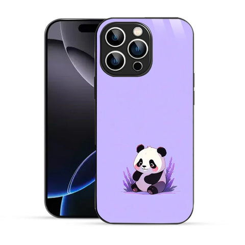 Bornstud Cute Panda Printed Case for iPhone 16 Pro