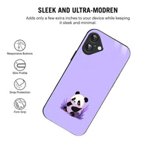 Bornstud Cute Panda Printed Case for iPhone 16