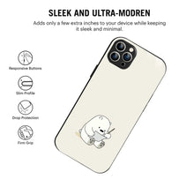 Bornstud Cute Bear Doodle Printed Case for iPhone 12 Pro